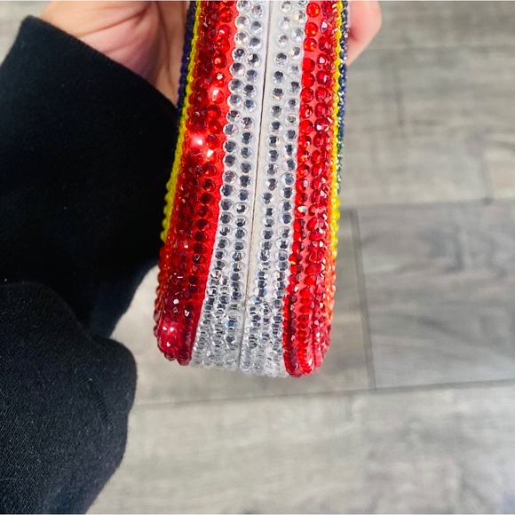 🌈Rainbow Rhinestone Clutch🌈